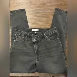 Curve love high rise super skinny ankle jeans